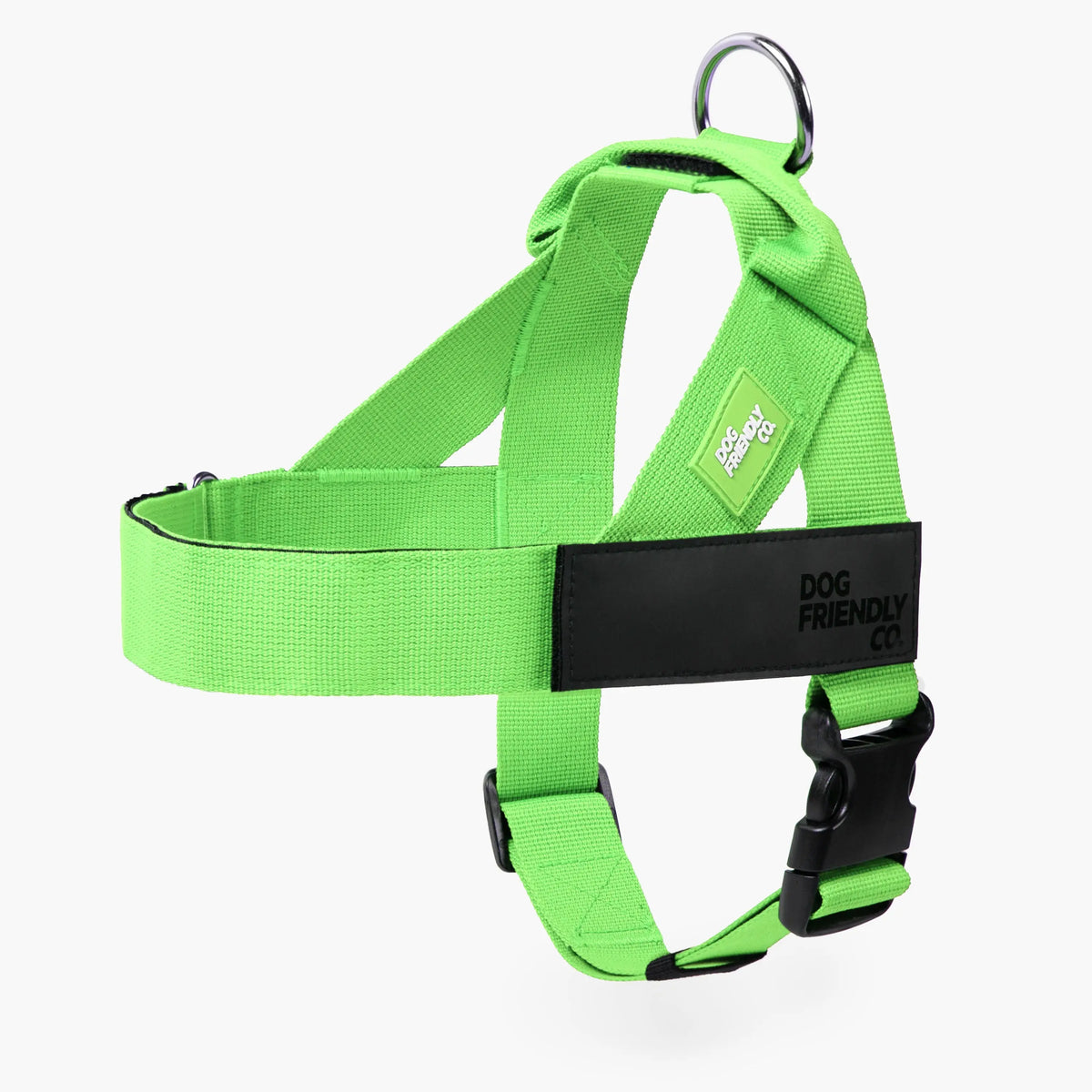 Dog Friendly Co. Walking Harness - Easy-To-Fit No-Pull, Chafe-Resistant Lightweight Adjustable Straps, Simple Clip - Secure Walks, All-Day Wear Comfort for All Dogs