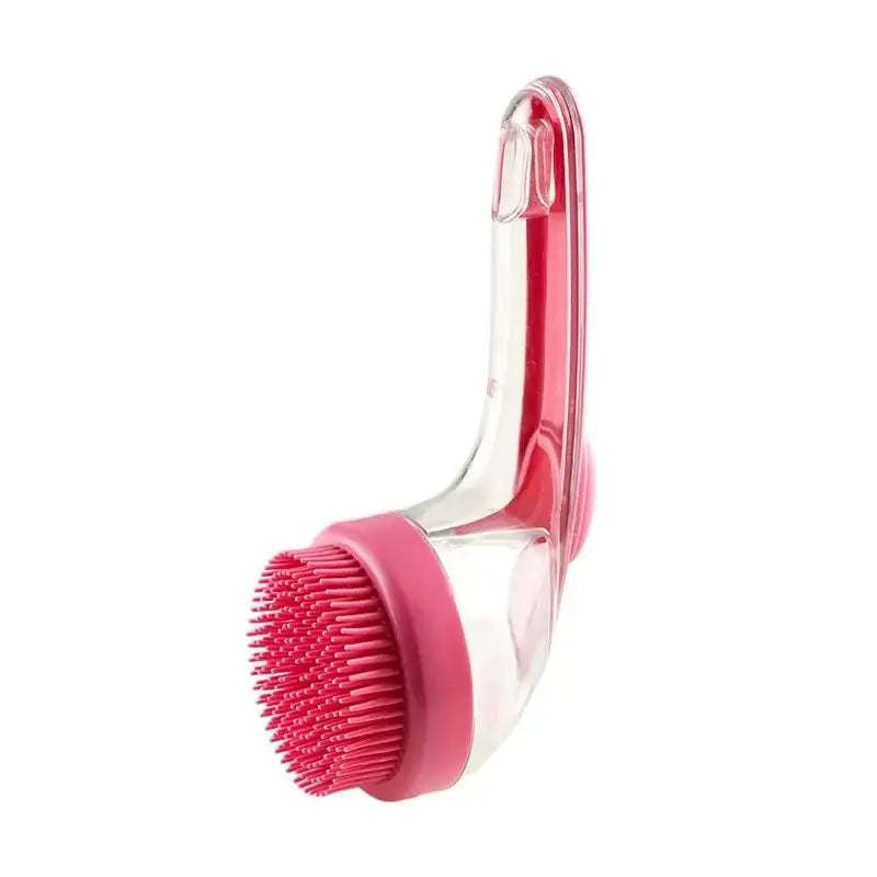 2026 New Universal 2-In-1 Pet Bath & Grooming Deshedding Brush with Built-In Soap Dispenser, Ergonomic Handle, 8In×3In×4In Gentle Massage Tool, Boosts Blood Circulation, Deshed as You Wash for Dogs & Cats, Saves Dry Shampoo