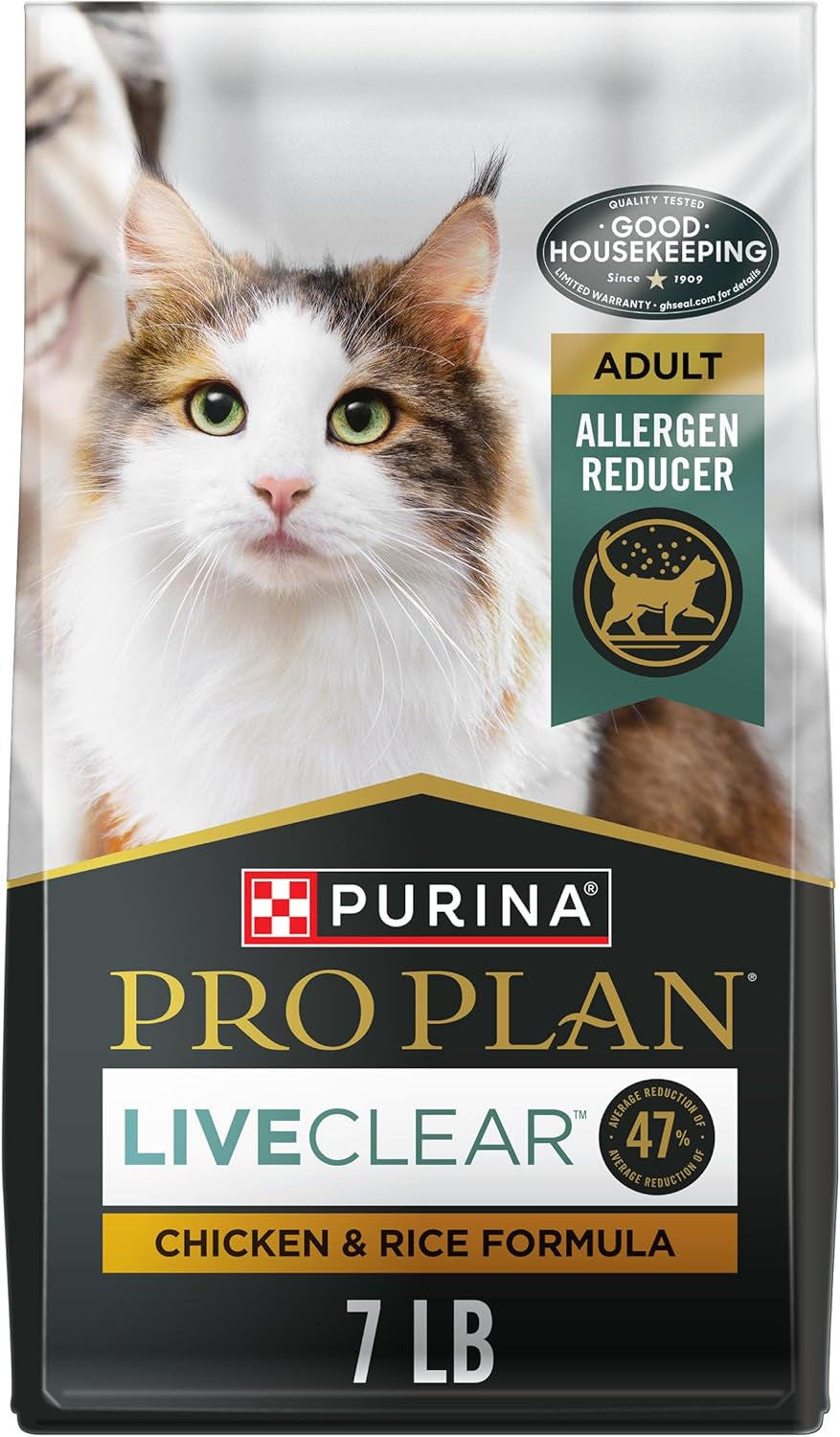 Purina Pro Plan Liveclear Allergen Reducing Cat Food