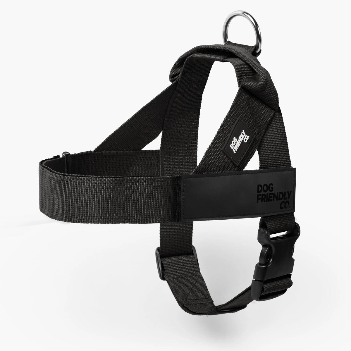 Dog Friendly Co. Walking Harness - Easy-To-Fit No-Pull, Chafe-Resistant Lightweight Adjustable Straps, Simple Clip - Secure Walks, All-Day Wear Comfort for All Dogs