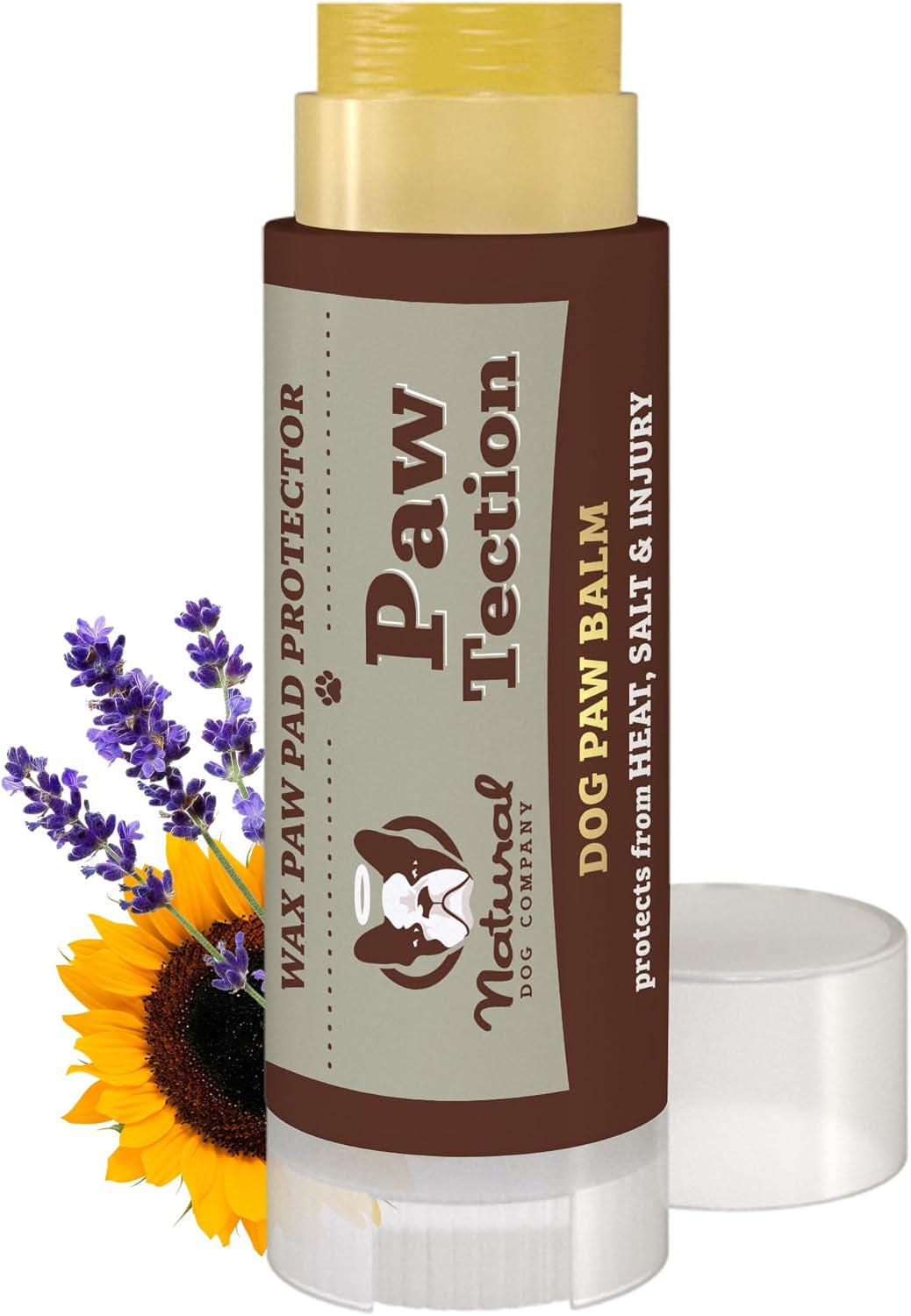 Natural Dog Company Pawtection Paw Wax, Hot Pavement & Sand Protection