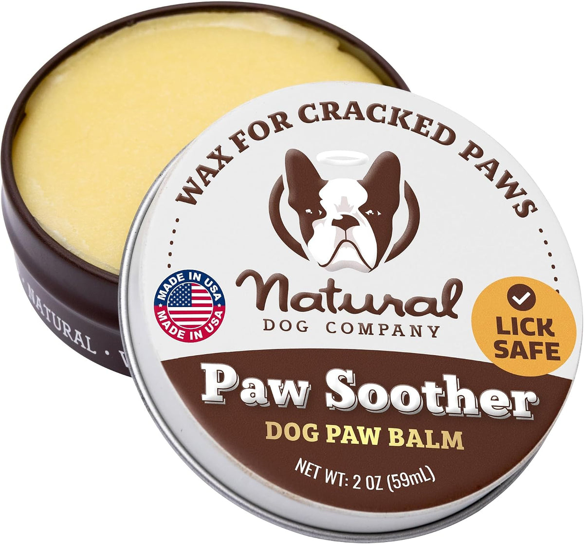 Natural Dog Company Pawtection Paw Wax, Hot Pavement & Sand Protection