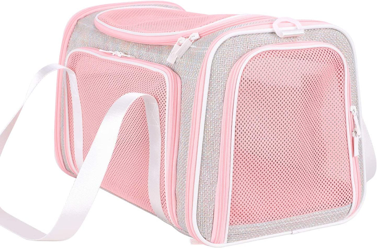 Soft Travel Pet Carrier Bag for Cats & Small Dogs