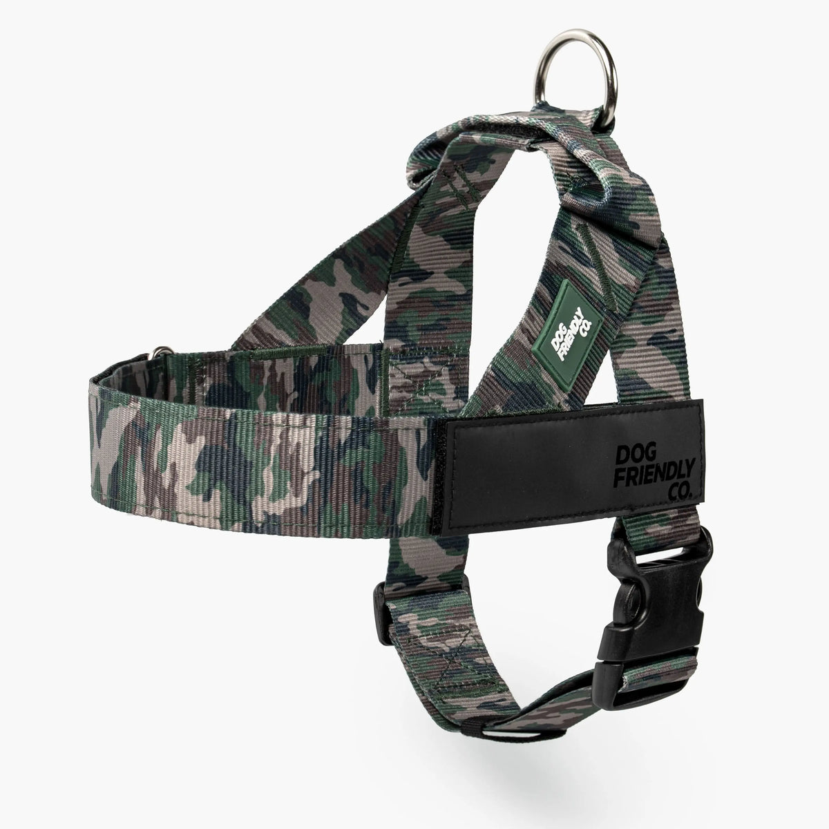 Dog Friendly Co. Walking Harness - Easy-To-Fit No-Pull, Chafe-Resistant Lightweight Adjustable Straps, Simple Clip - Secure Walks, All-Day Wear Comfort for All Dogs