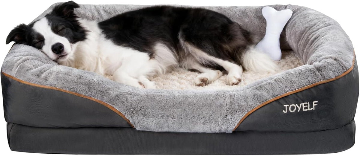 Large Memory Foam Dog Bed, Orthopedic Dog Bed & Sofa