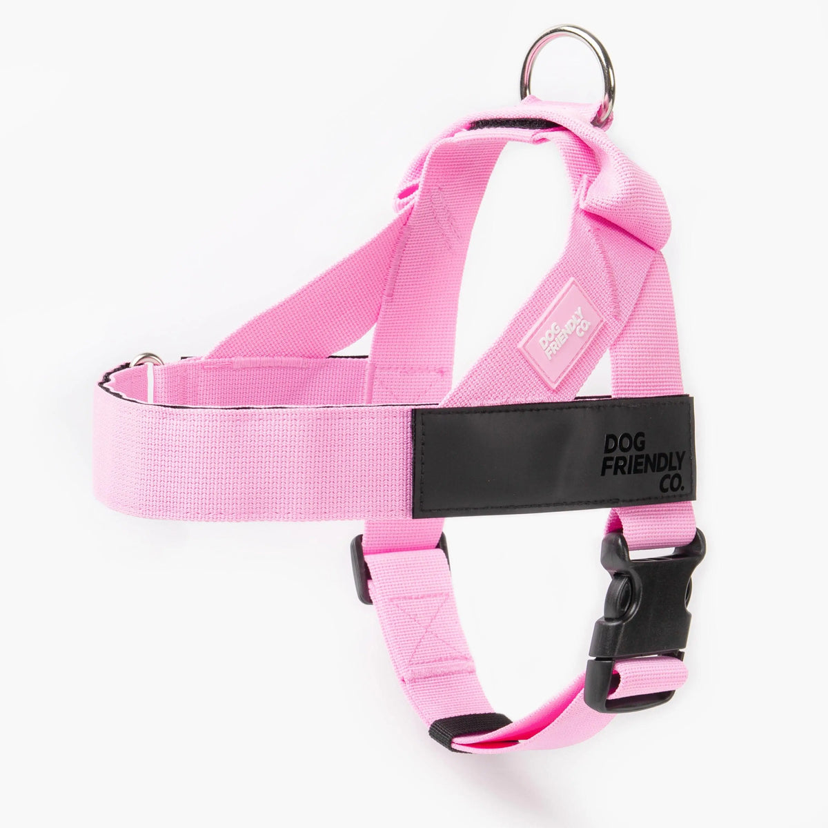 Dog Friendly Co. Walking Harness - Easy-To-Fit No-Pull, Chafe-Resistant Lightweight Adjustable Straps, Simple Clip - Secure Walks, All-Day Wear Comfort for All Dogs