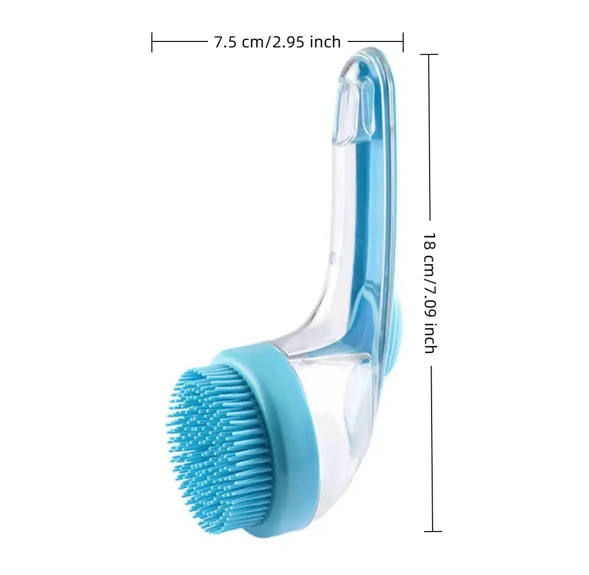 2026 New Universal 2-In-1 Pet Bath & Grooming Deshedding Brush with Built-In Soap Dispenser, Ergonomic Handle, 8In×3In×4In Gentle Massage Tool, Boosts Blood Circulation, Deshed as You Wash for Dogs & Cats, Saves Dry Shampoo