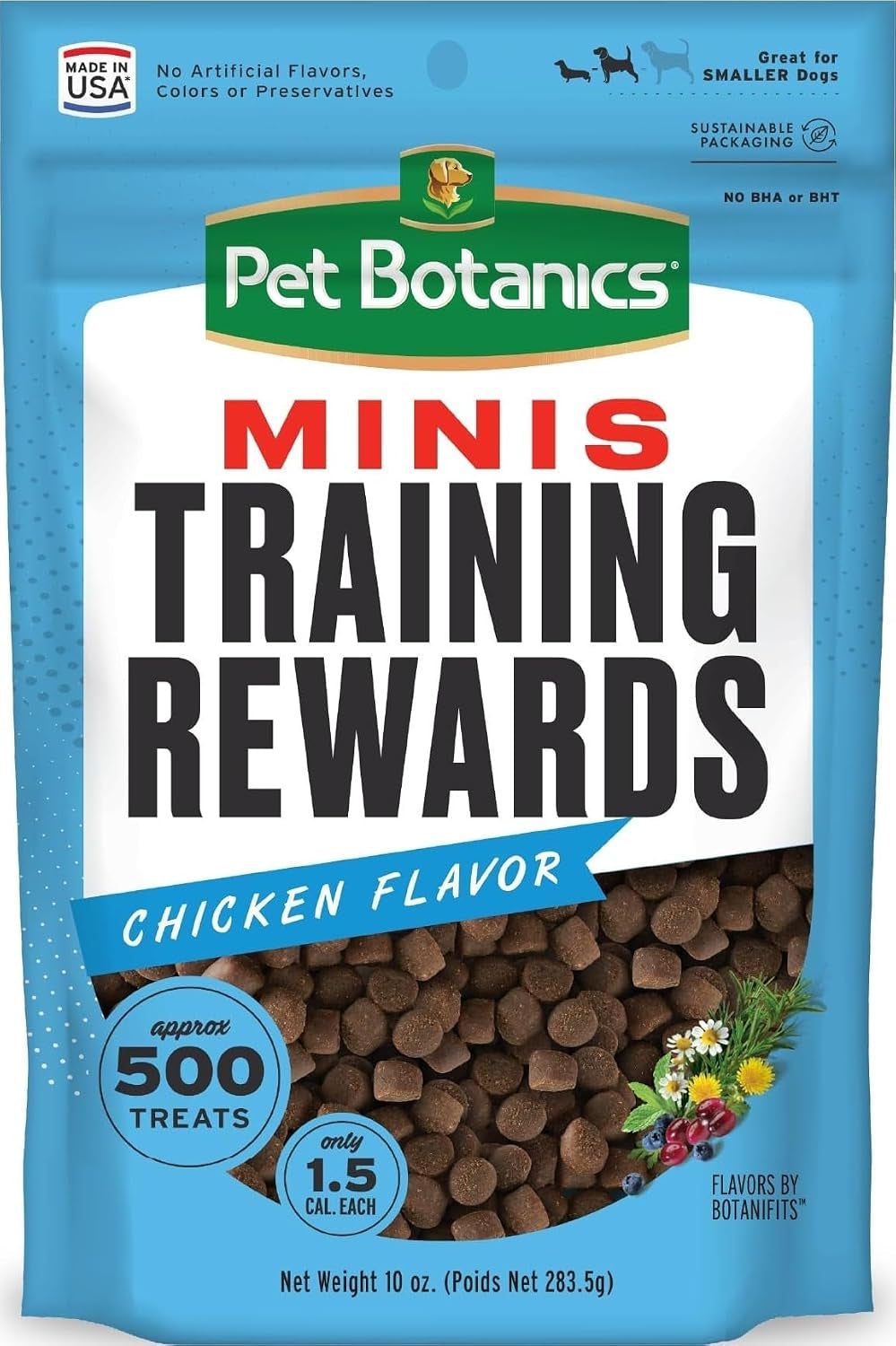 Soft & Chewy Dog Training Treats, 500-Count Pouch