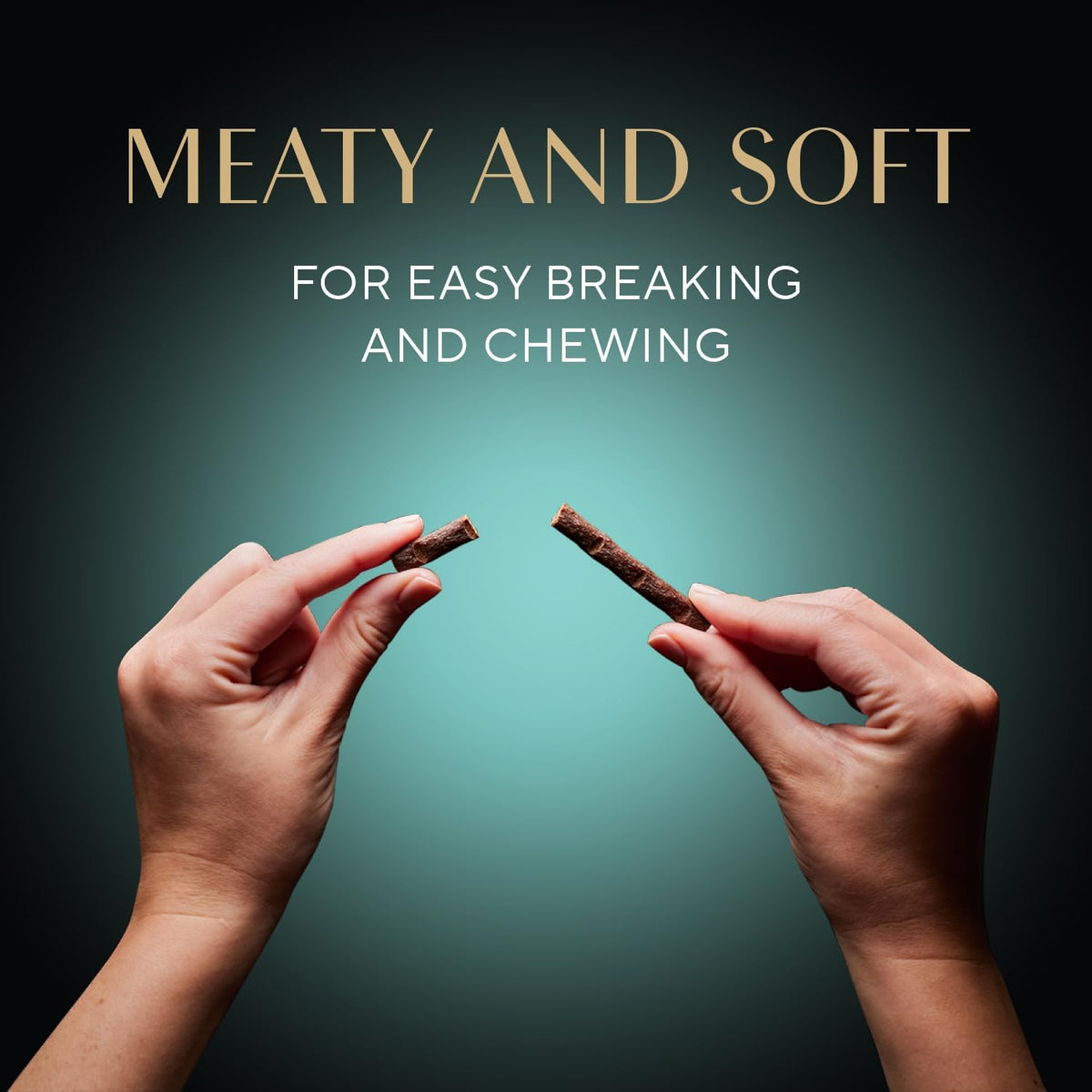 Meaty Tender Stick Cat Treats, Salmon Flavor, 50-Count