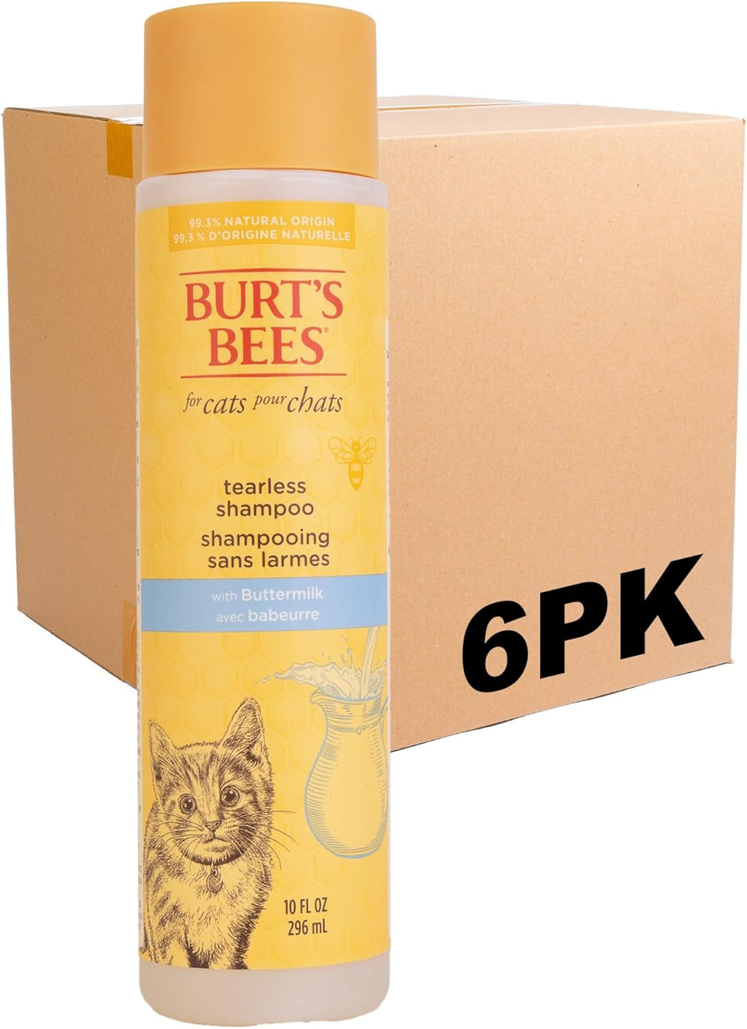Tearless Kitten Shampoo with Buttermilk & Honey