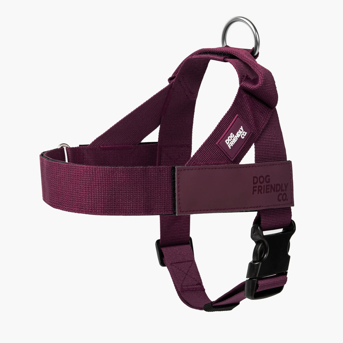 Dog Friendly Co. Walking Harness - Easy-To-Fit No-Pull, Chafe-Resistant Lightweight Adjustable Straps, Simple Clip - Secure Walks, All-Day Wear Comfort for All Dogs