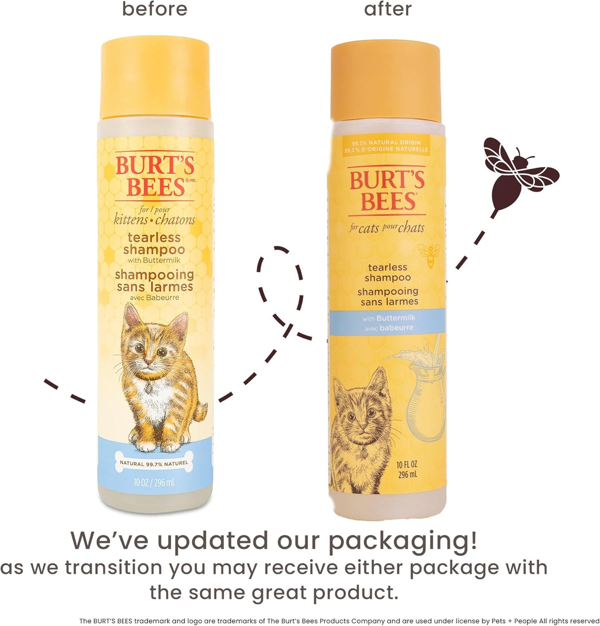 Tearless Kitten Shampoo with Buttermilk & Honey