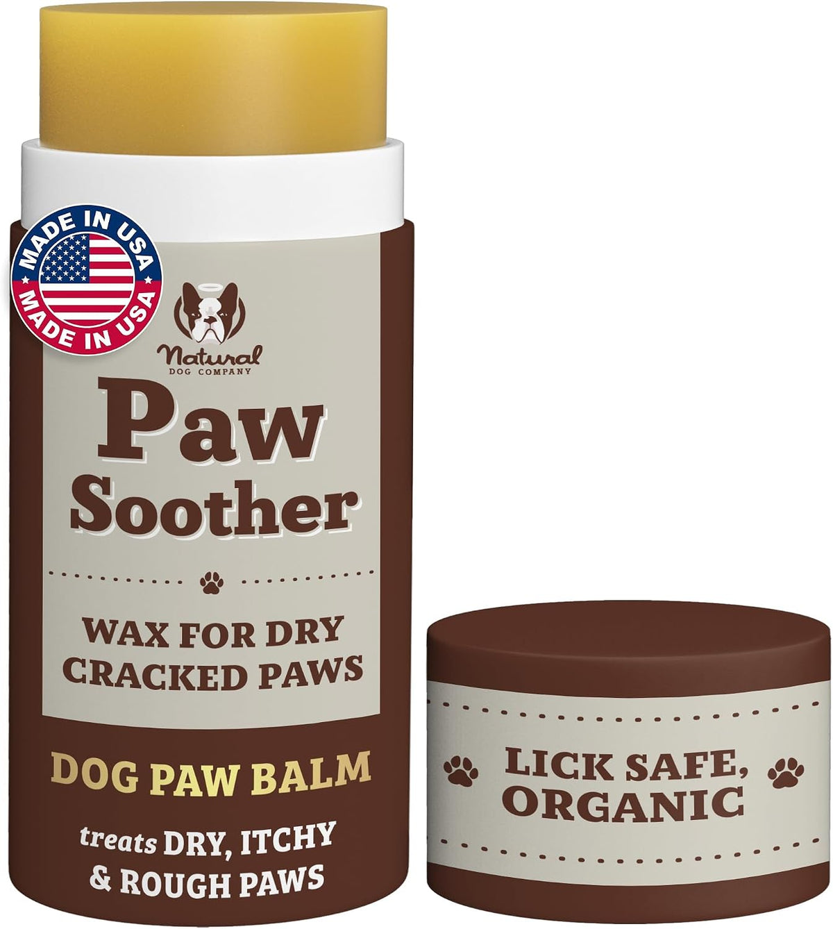Natural Dog Company Pawtection Paw Wax, Hot Pavement & Sand Protection