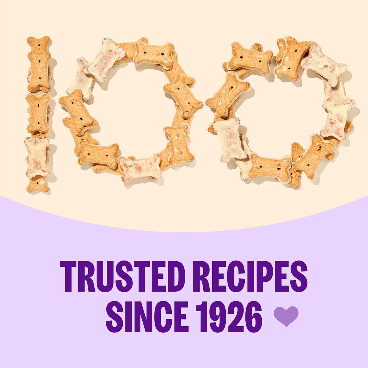Natural Peanut Butter Dog Training Biscuits, 6 Lb Box
