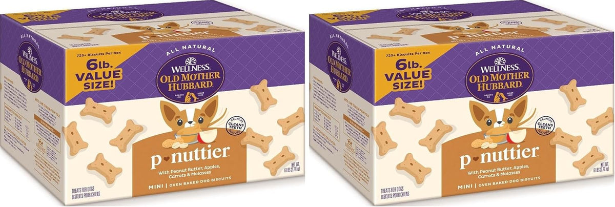 Natural Peanut Butter Dog Training Biscuits, 6 Lb Box