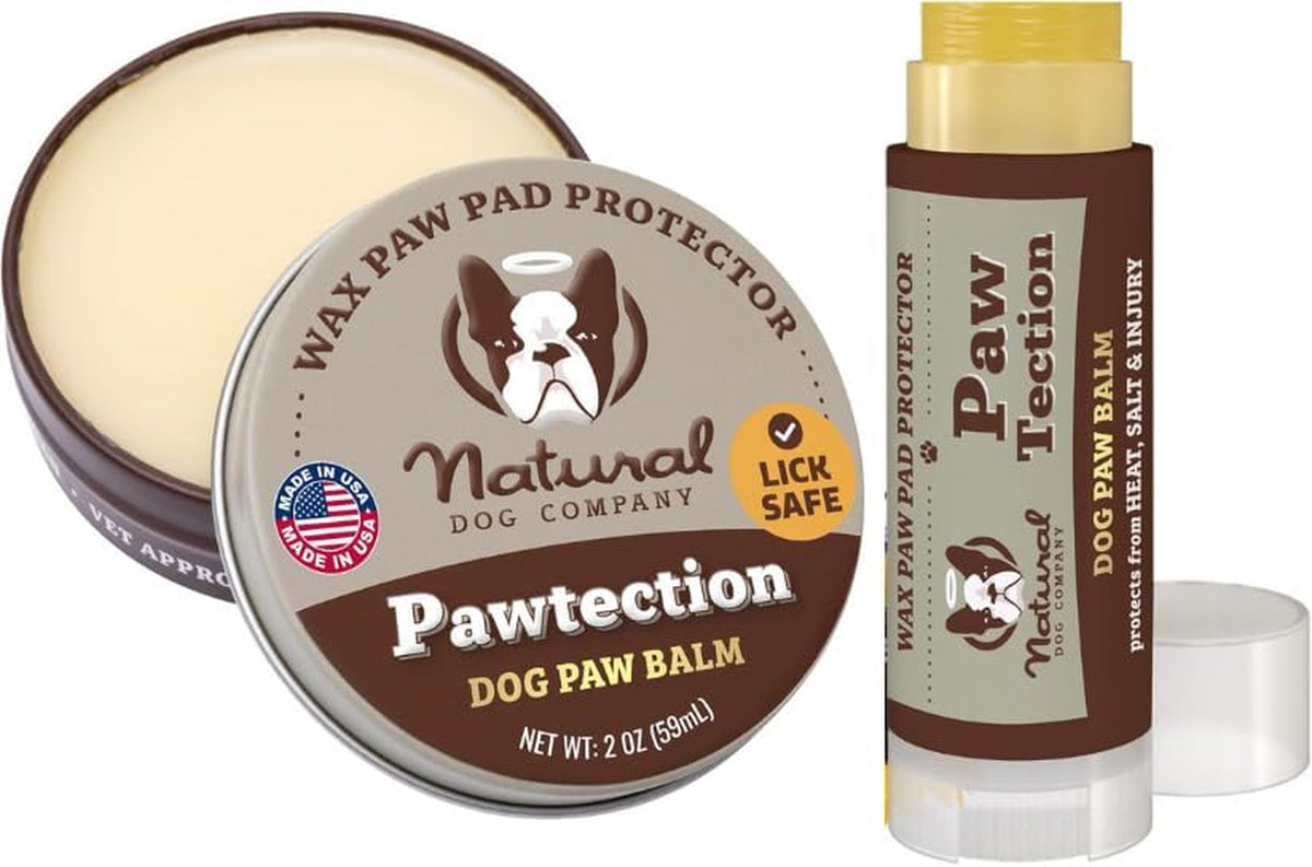 Natural Dog Company Pawtection Paw Wax, Hot Pavement & Sand Protection