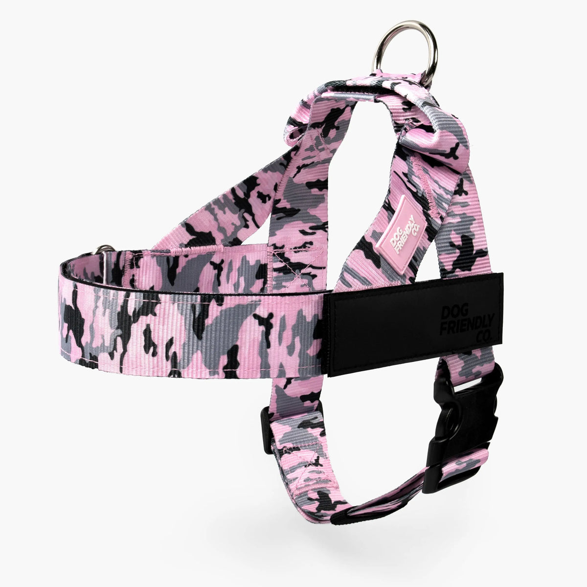 Dog Friendly Co. Walking Harness - Easy-To-Fit No-Pull, Chafe-Resistant Lightweight Adjustable Straps, Simple Clip - Secure Walks, All-Day Wear Comfort for All Dogs